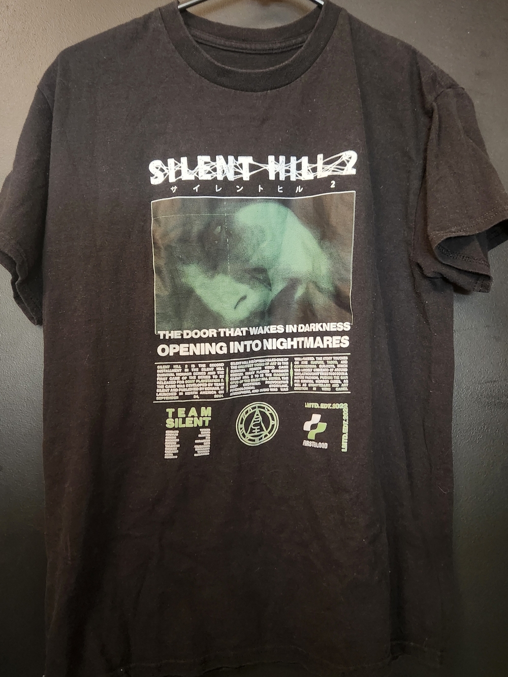 Silent Hill 2 Graphic Black Men's T-Shirt
